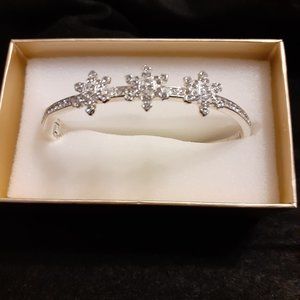 Snowflake Cubic Zirconia Bracelet